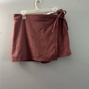 Altar'd State Dusty Rose Wrap‎ Skirt